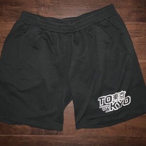 Ceremonial City Tokyo Graphic Shorts Size Xlarge